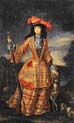 anna maria luisa de medici in hunting dress by Jan Frans van Douven